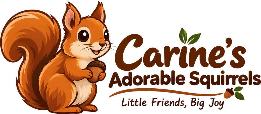 Carine's Adorable Squirrels - Little Friends, Big Joy